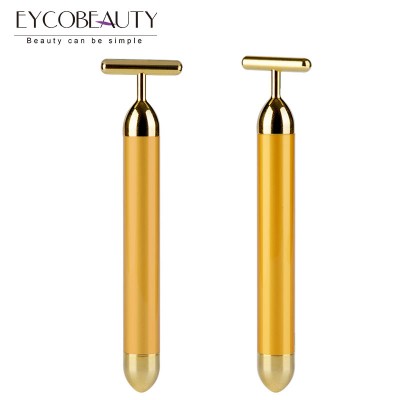 Face-lift 24k gold beauty bar enhanced beauty facial care 24k facial lifting beauty instrument